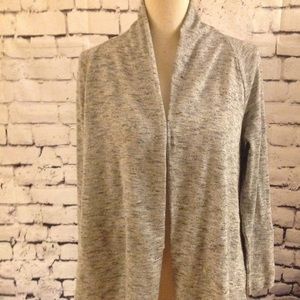 LOFT long sleeve gray cardigan